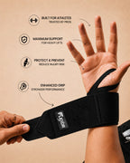 18’’ Wrist Wraps - Flexible