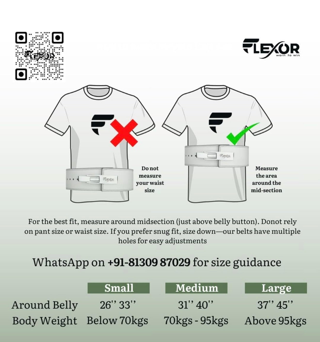 10mm Powerlifting Lever Belt – White-Belt Black-Buckle | Premium Leather | Flexor®