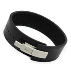 10mm Black-Belt White-Buckle Powerlifting Lever Belt - Flexor