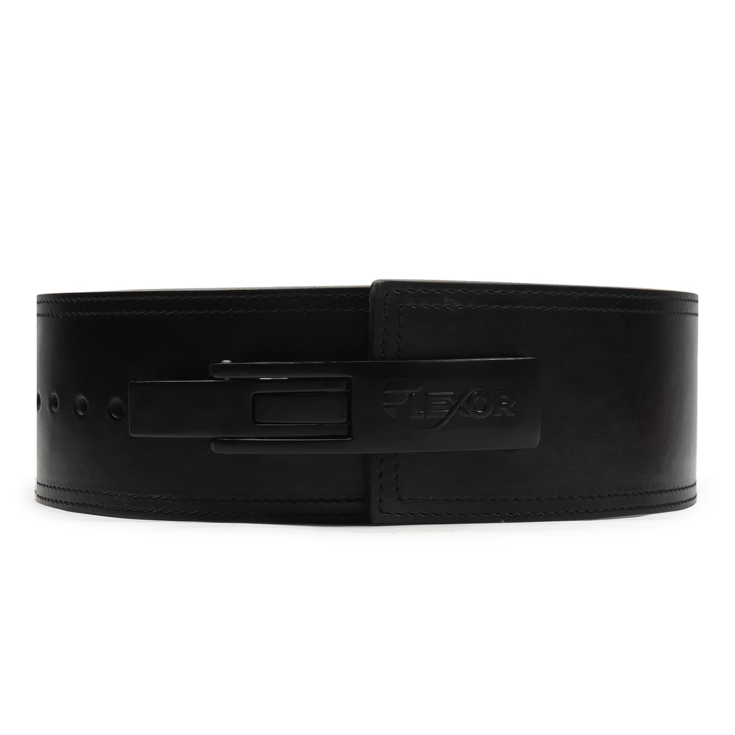 10mm All Black Powerlifting Lever Belt