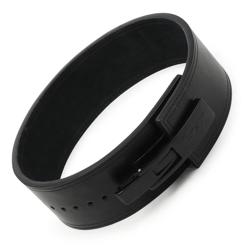 10mm All Black Powerlifting Lever Belt - Flexor