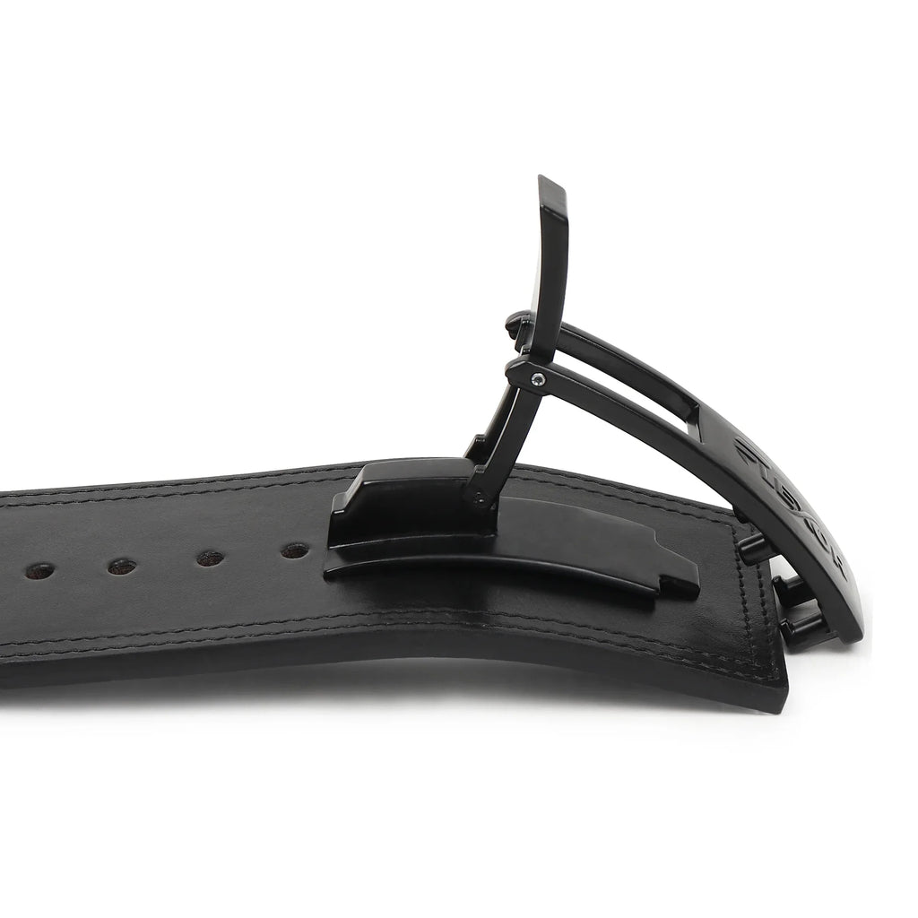 10mm All Black Powerlifting Lever Belt - Flexor