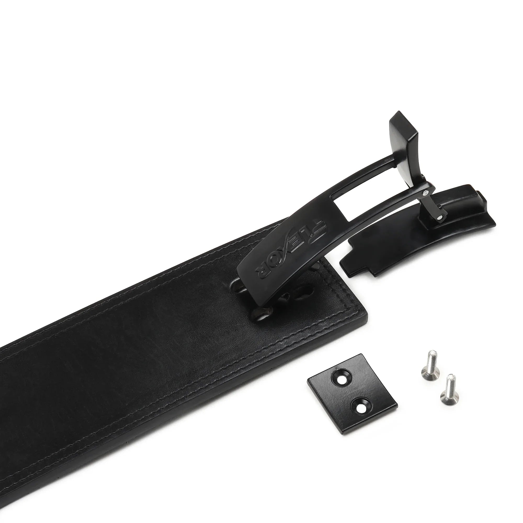 10mm All Black Powerlifting Lever Belt - Flexor