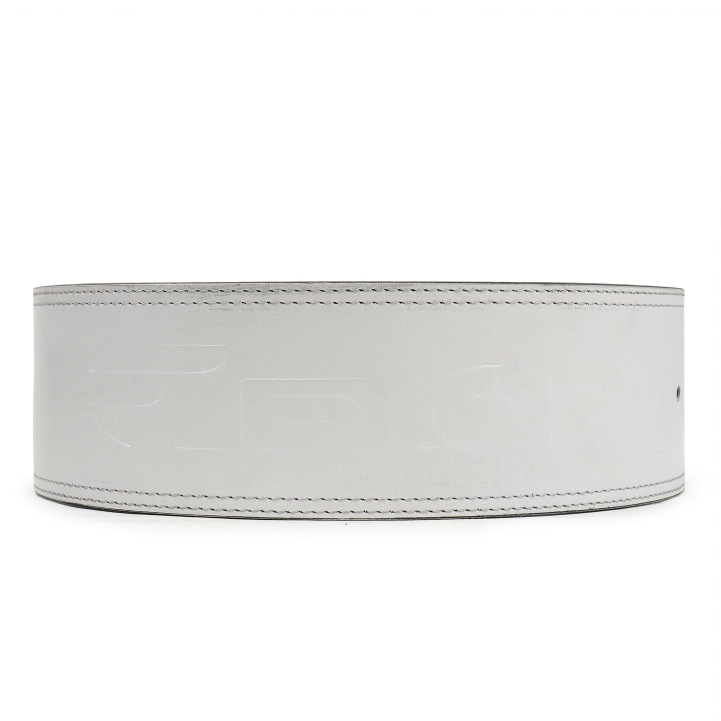 10mm White-Belt White-Buckle Powerlifting Lever Belt