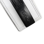 10mm White-Belt Black-Buckle Powerlifting Lever Belt - Flexor