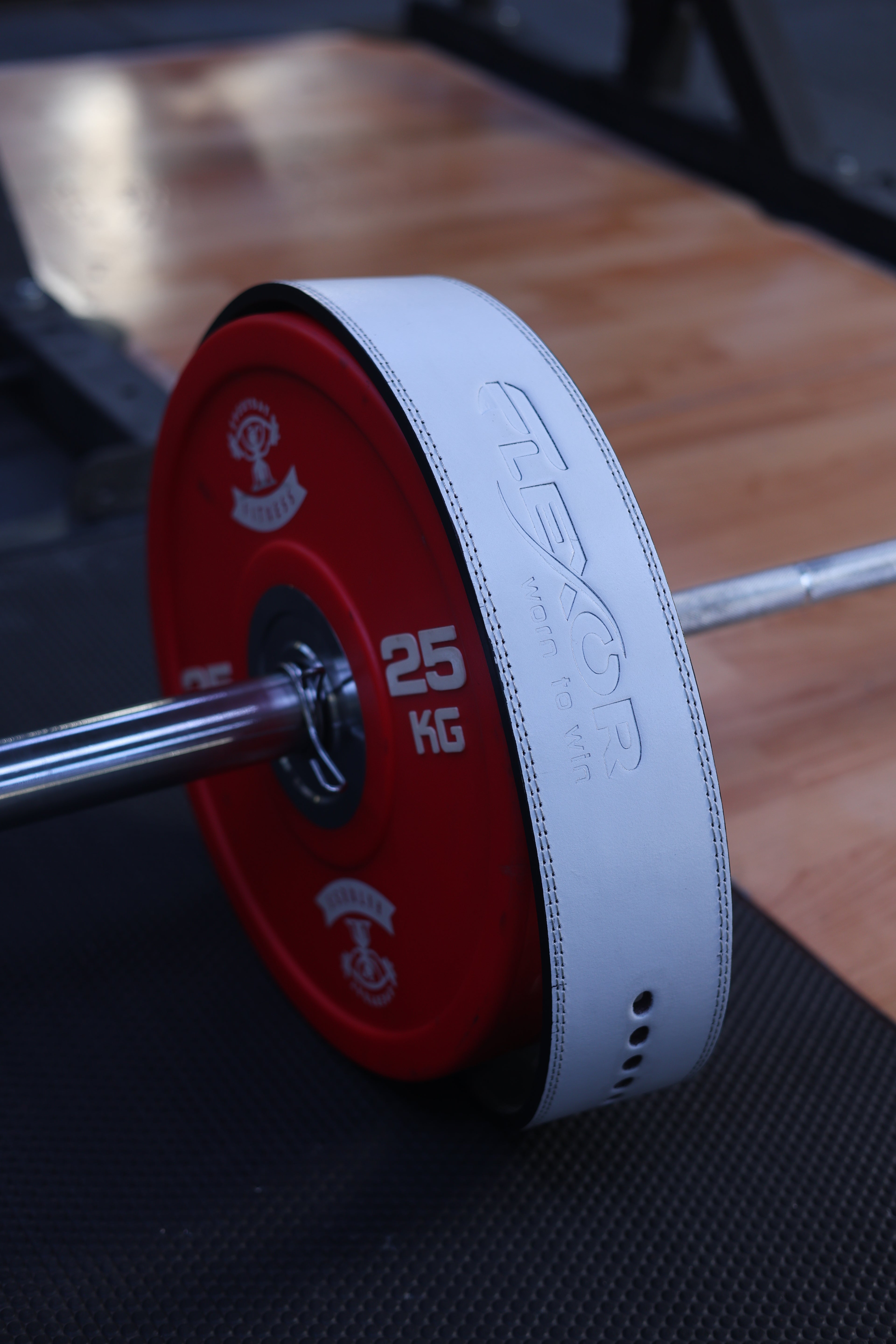 10mm Micro-Adjustable Lever Belt - White